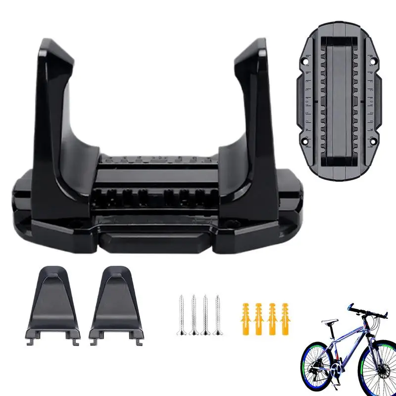 Wall Mount Cycle Holder Wall Mounted Cycle Rack Stand Parking Buckle Cycle Holder High Capacity Space Saving Storage Rack For