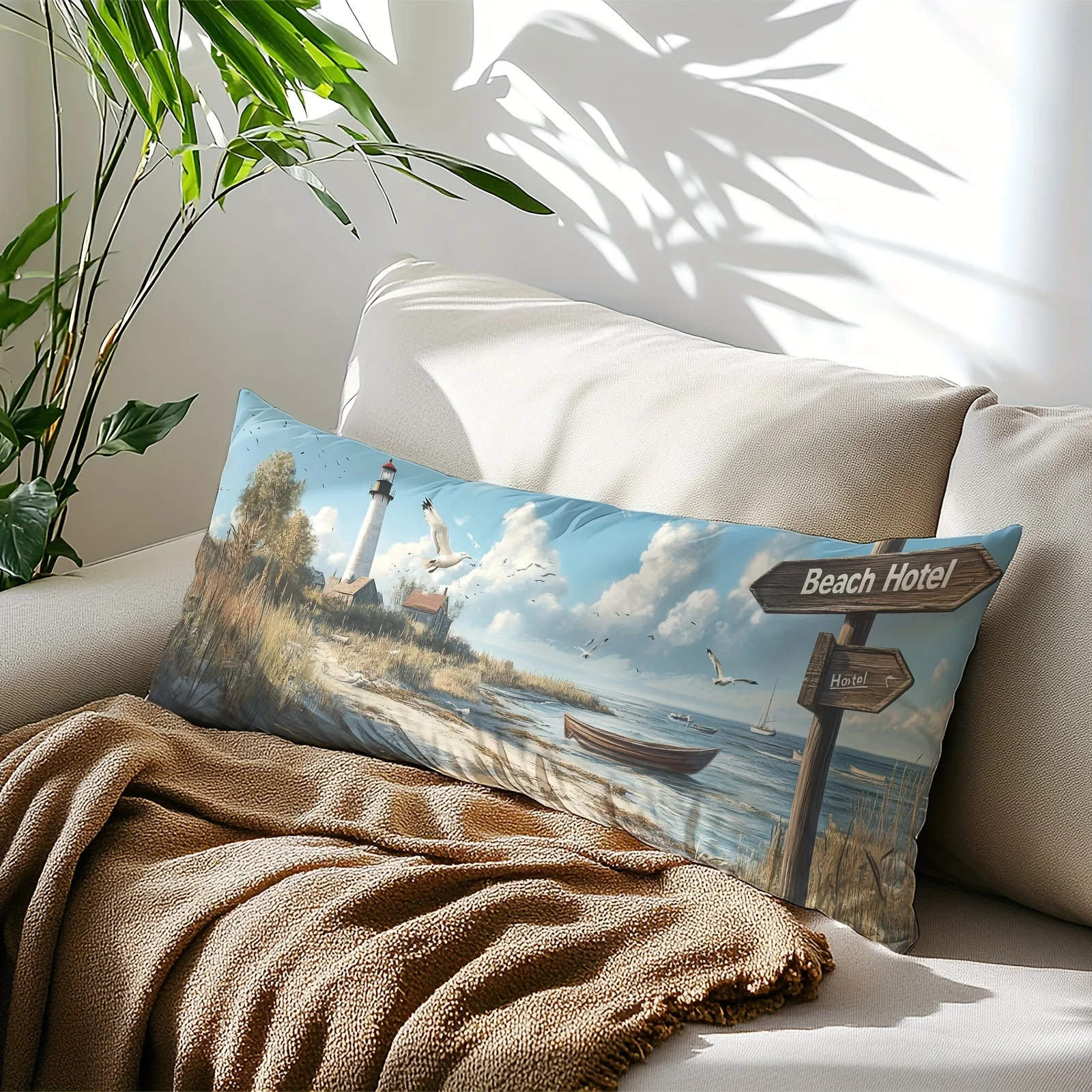 Hidden Zipper Design, High-Quality Full-Size Pillowcase, Premium Polyester Fabric | Ultra-Soft Thickened Material for Autumn and