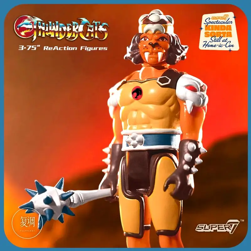 In Stock Super7 Thunderbolt Cat Series 2 Grune Sdcc Limited Edition Action Figure Model Toys Gifts