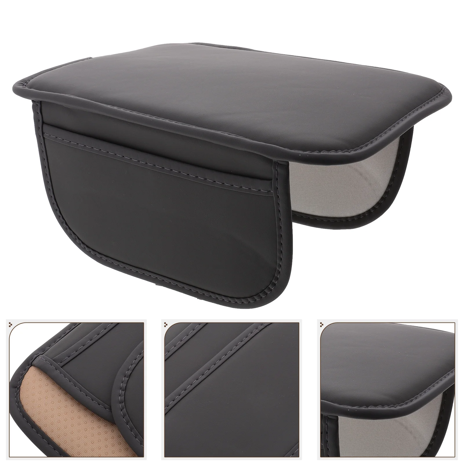 

Universal Car Armrest Cushion Pad Waterproof Center Console Cover Organizer Protective Storage Box Interior Accessory