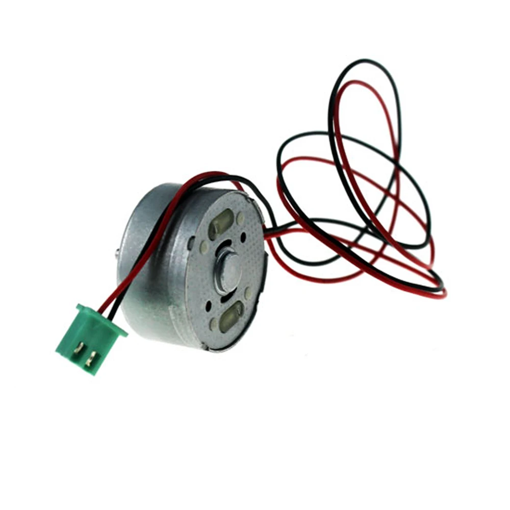 1 PC Silver DC Motor Small Trash Can Motor For T1S/TC1D Clamshell Smart Garbage Can Trash Can Repair Motor With Cable