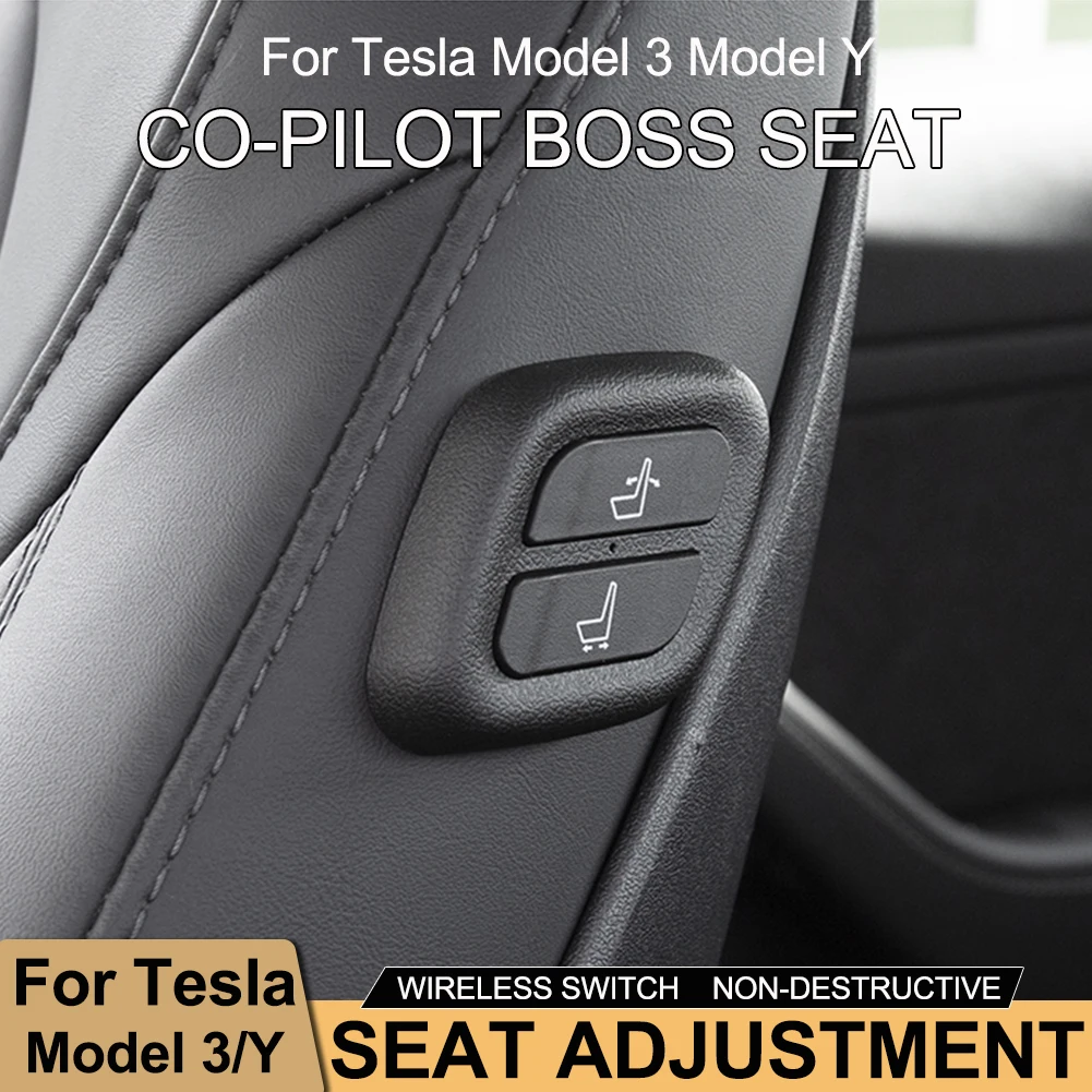 Seat Adjustment Wireless Switch Buttons For Tesla Model 3 Model Y 2021 2022 Model 3 Seat Remote Control Interior Accessories