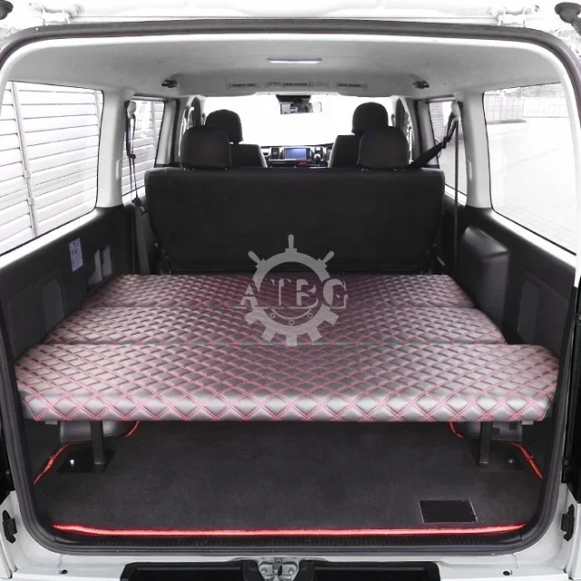 

For Hiace Luxury Camping Travel Design Folding Full Size Sofa With Mattress Bed for Back Seat Caravan Car Sleeping Bed