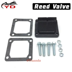 Motorcycle Reed Valve V3144 for Yamaha YZ85 YZ125 YZ400 Honda CR250R Carbon Fiber Intake Pit Bike Motocross Enduro Accessories