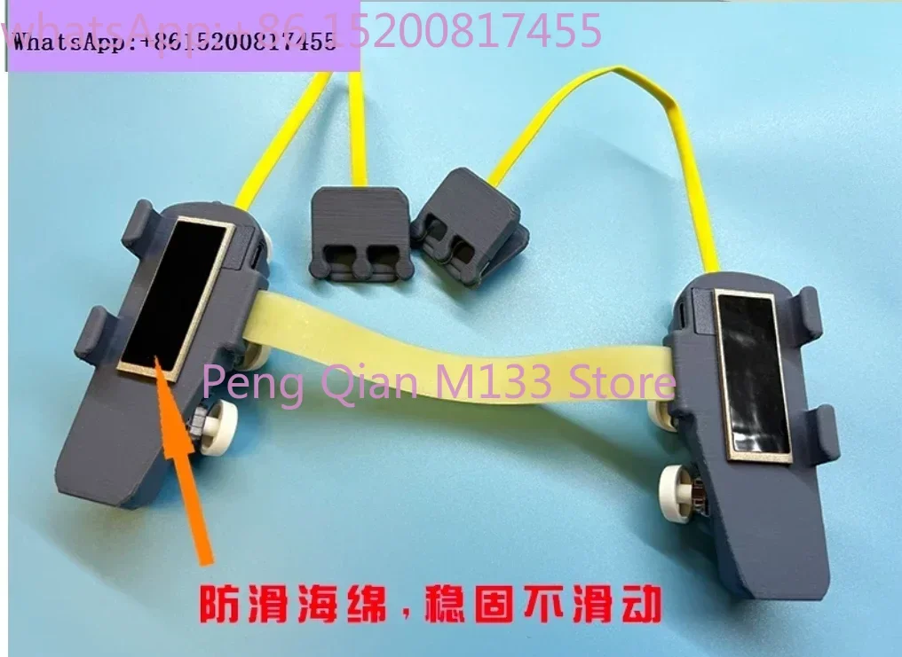 Connect the points and shoot the gamepad button with six fingers, eight fingers and ten fingers