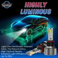 Erruson  Car LED Headlight H4 LED H7 LED H8 H9 H11 H1 9005 HB3 9006 HB4 Auto LED Lamp Fog Bulb CSP Chip 160W 30000LM 6000K 12V