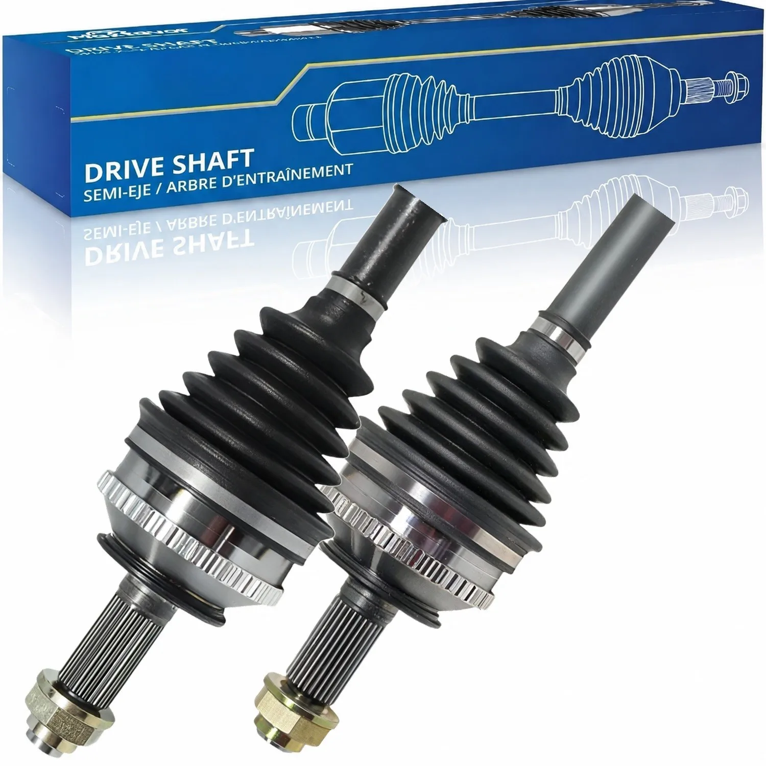 Maxfavor 2X Cv Axle Assembly Cv Axle Joint Front Section Suitable for Honda Accord 1998-2002 44306-S84-A00 Front-Wheel Drive; Manual Transmission 2.3L 2254Cc L4 Gas Sohc Naturally Aspirated