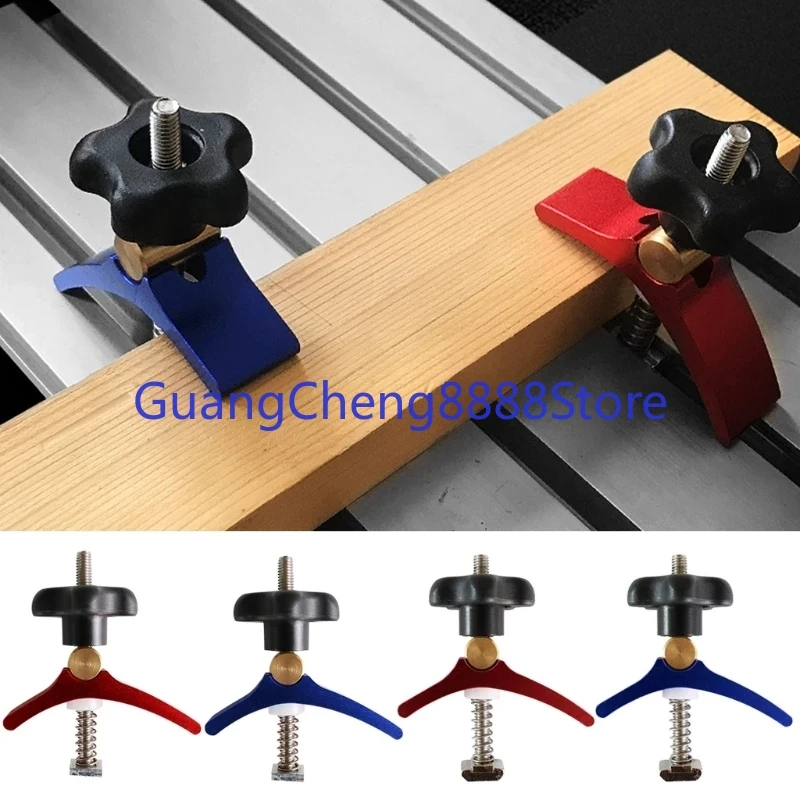 

1pc T Nut T Rail Clamp Set T-track Clamp Aluminium Clamp Set for Woodworking 157A