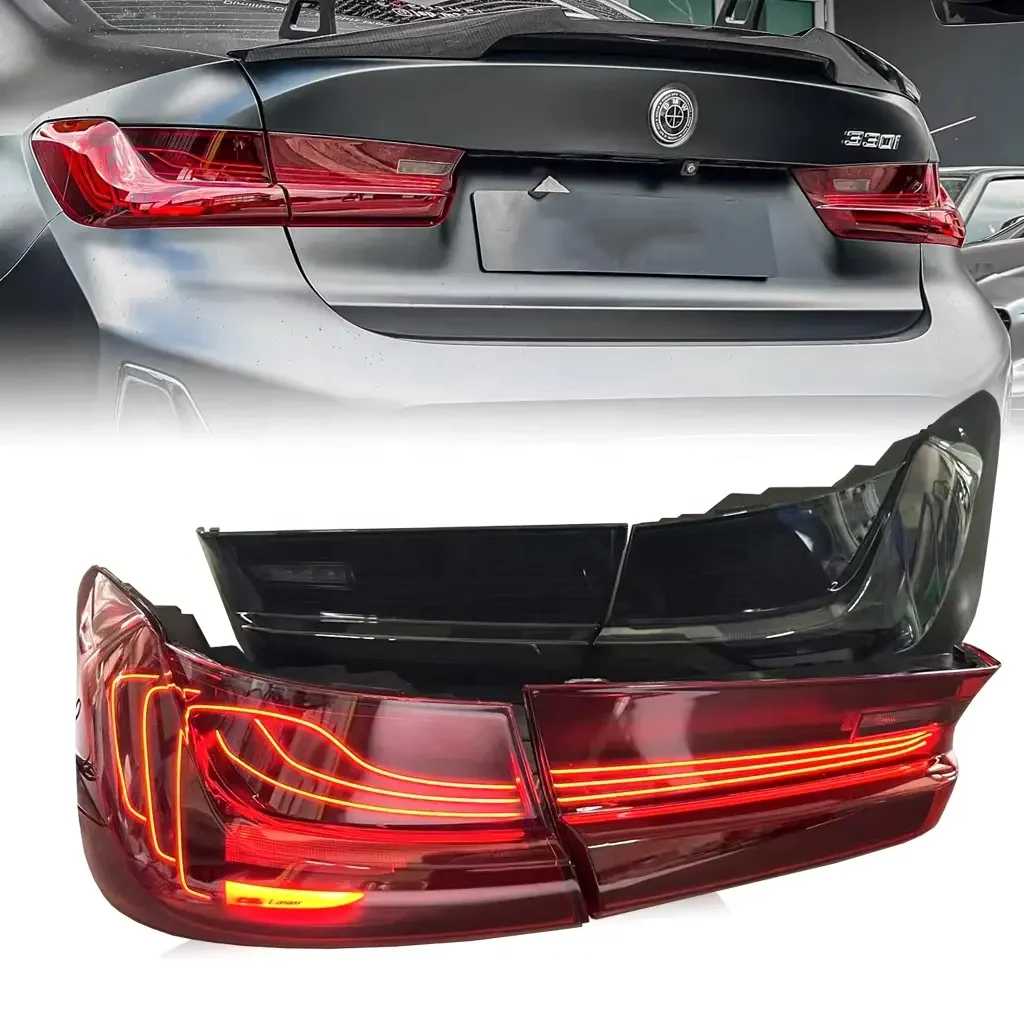 

Модифицированный светодиодный задний фонарь CSL для BMW M3 G80 и 3 серии G20, задние фонари, задние фонари Plug and Play