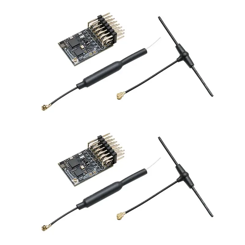 1/2PCS BeyondFPV ELRS 2.4G PWM 7CH CRSF Ontvanger ExpressLRS RX 2400RX PWM/CRSF Protocol voor RC FPV Drone Vaste Vleugel Auto Boot