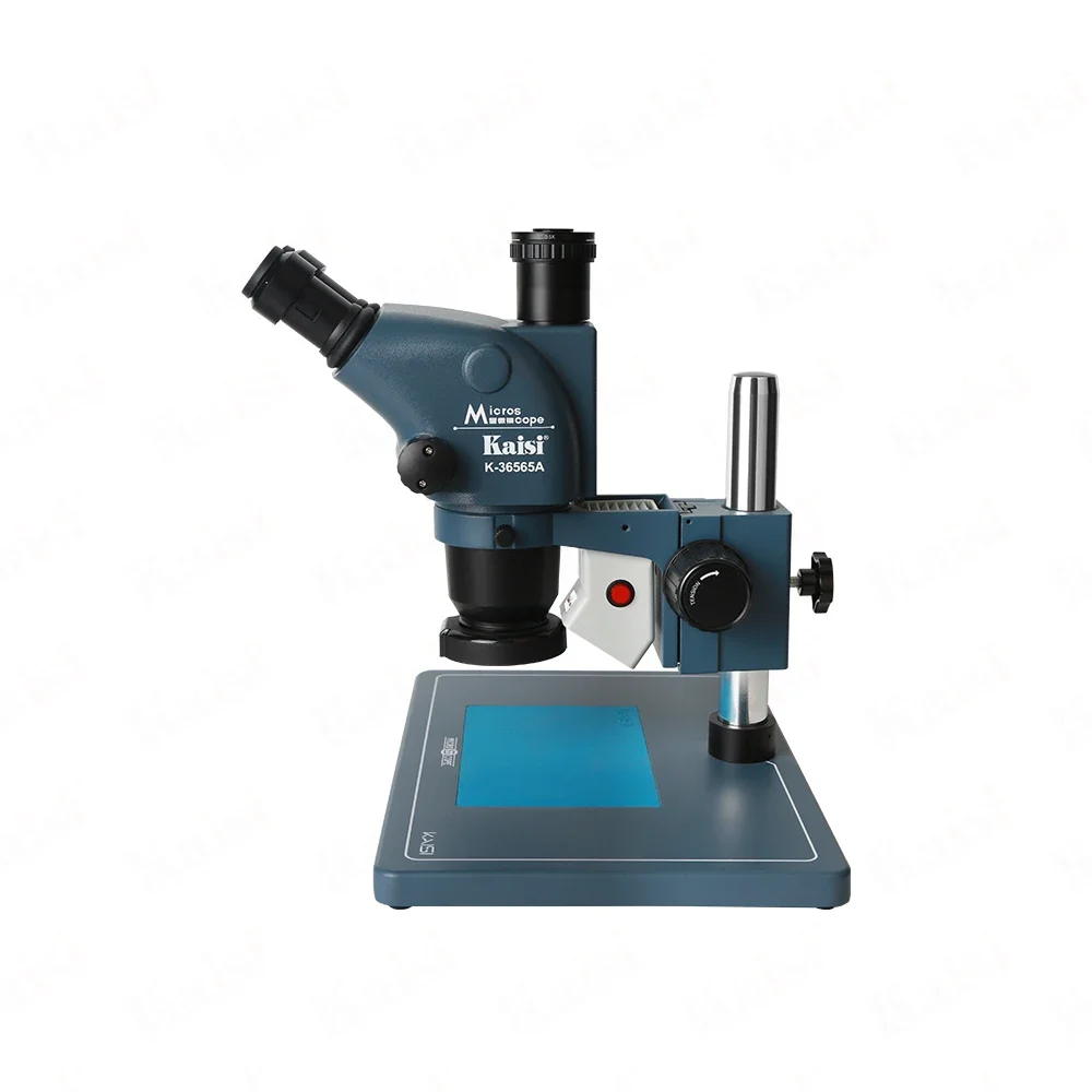 Kaisi 36565plus trinocular estéreo zoom microscópio trinocular dissecção microscópio de reparo móvel
