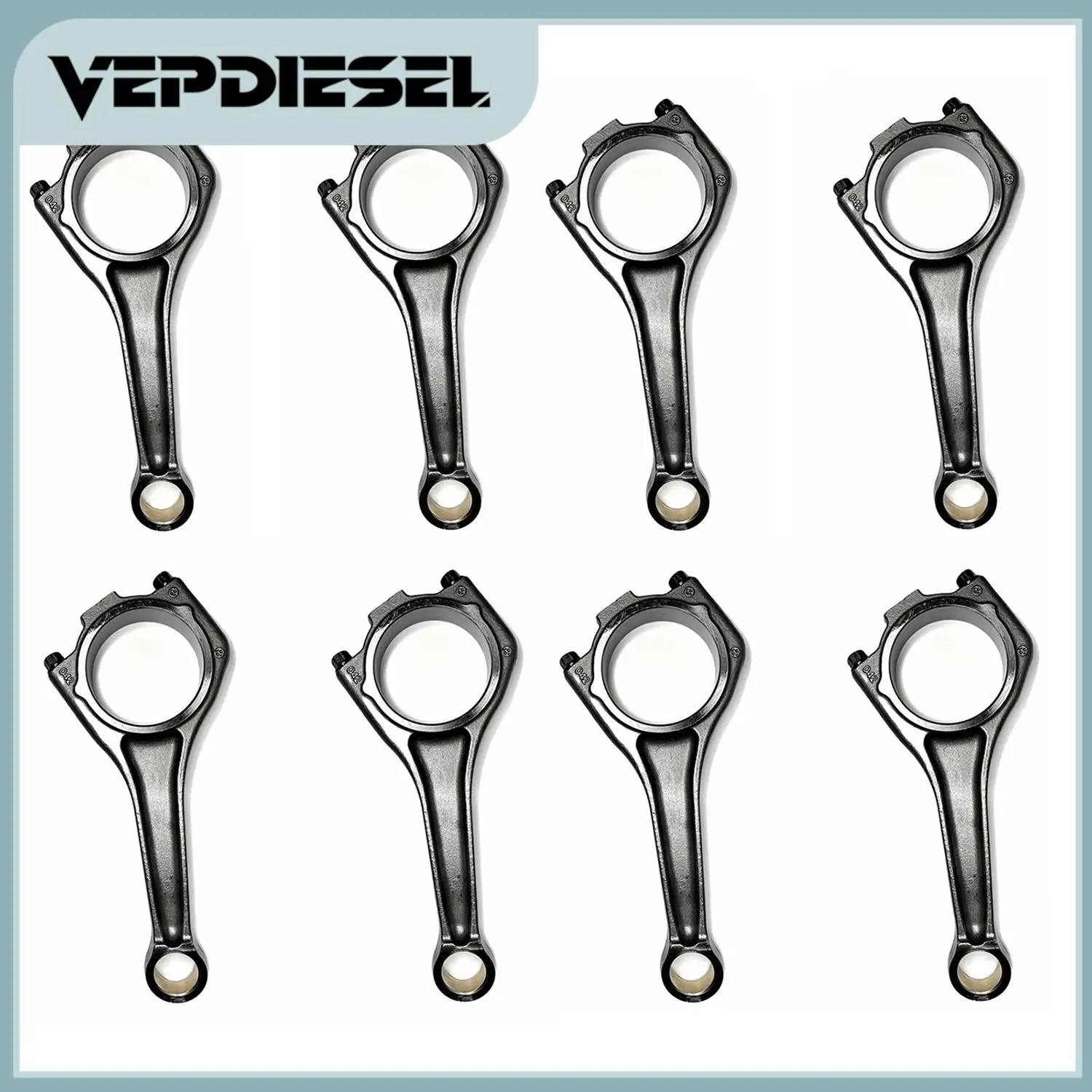 

Набор шатунов AJ133 из 8 шт. для Jaguar F-Type XJR575 XJ XJR 2010-2019 Land Rover Range Rover LR4 5.0L V8, запасные части для автомобилей