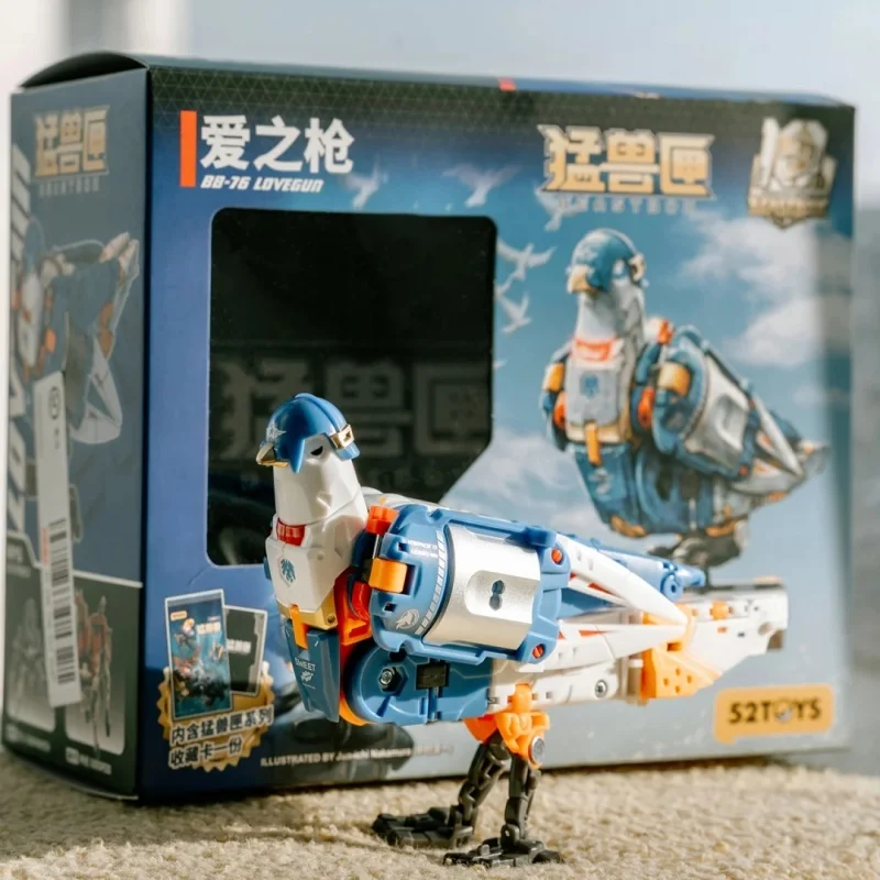 

52TOYS BEASTBOX BB-76 LOVEGUN Деформируемая фигурка Dove Toys, популярная коллекционная трансформирующаяся игрушка, подарок