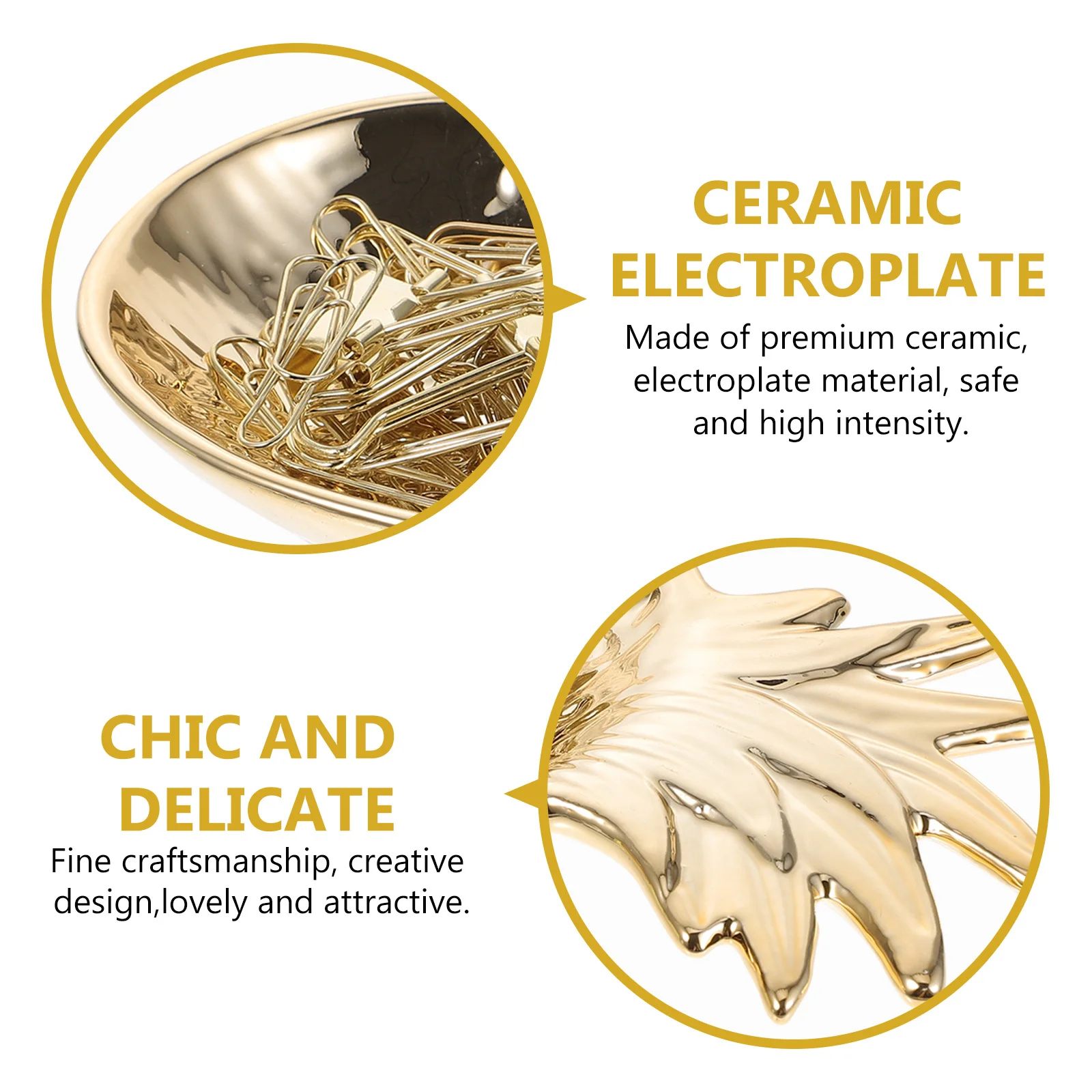 

1Pcs Pineapple Shape Ceramic Storage Plate Nordic Style Elegant Chic Display Tray Cake Fruit Candy Serving Snack Tray