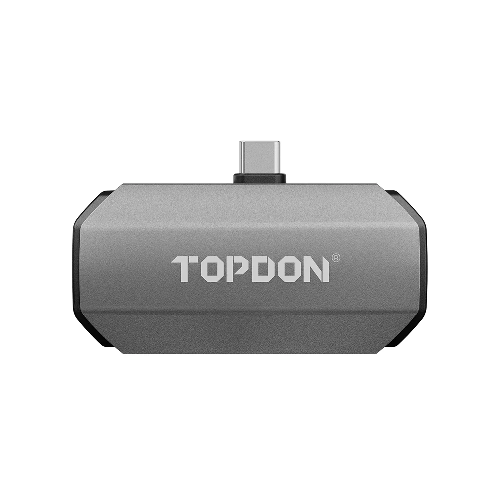 TOPDON TC002C Duo 256x192 Resolution Thermal Imager 25Hz Refresh Rate Thermal Camera for Car Inspections Hidden Heat Issues