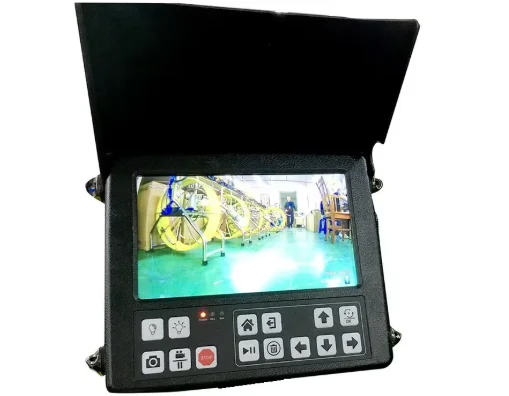 GRANFOO HD 100m Câmera Analógica Subaquática Com Pan-Tilt-Zoom Visão Noturna Sensor CMOS H.264 Compressão de Vídeo Opções de Armazenamento DVR