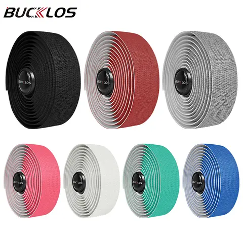 BUCKLOS Non-Slip Bike Handlebar Tape Racing Gravel Cycling Bar Wrap Durable Road Bicycle Bartape Handle Strap Bike Accessories