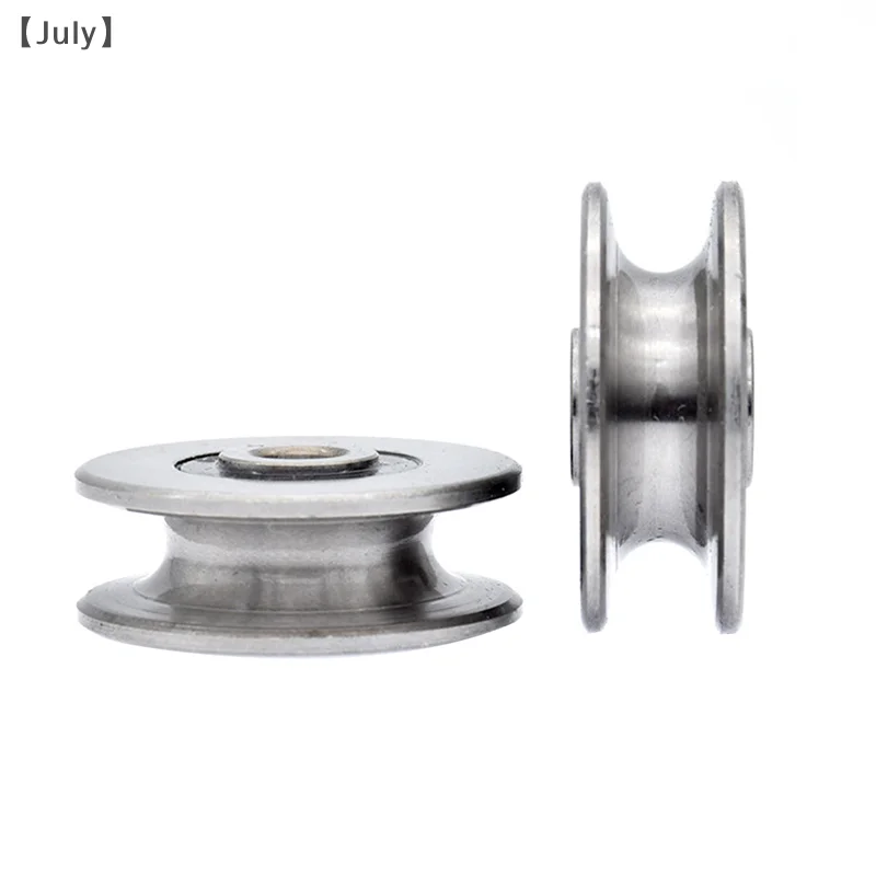 1 szt. 8*40*14mm U rowkowane wklęsłe łożysko koła koło/żura/koło pasowe/koło prowadzące do lin stalowych o średnicy 8mm/szyna prowadząca