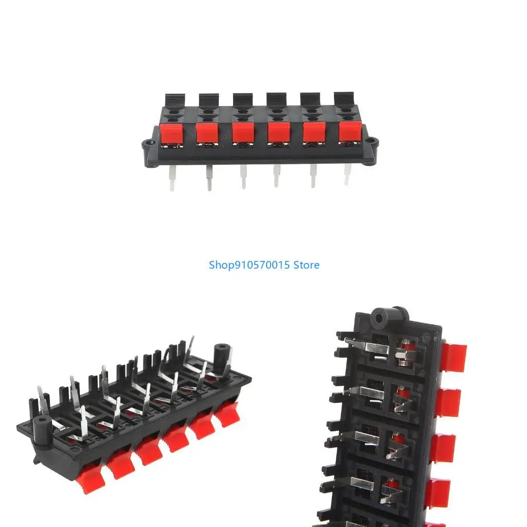 B95C Accurate Resistance Speaker Terminal Strip Block Prolong Life 1Kgf Actuating