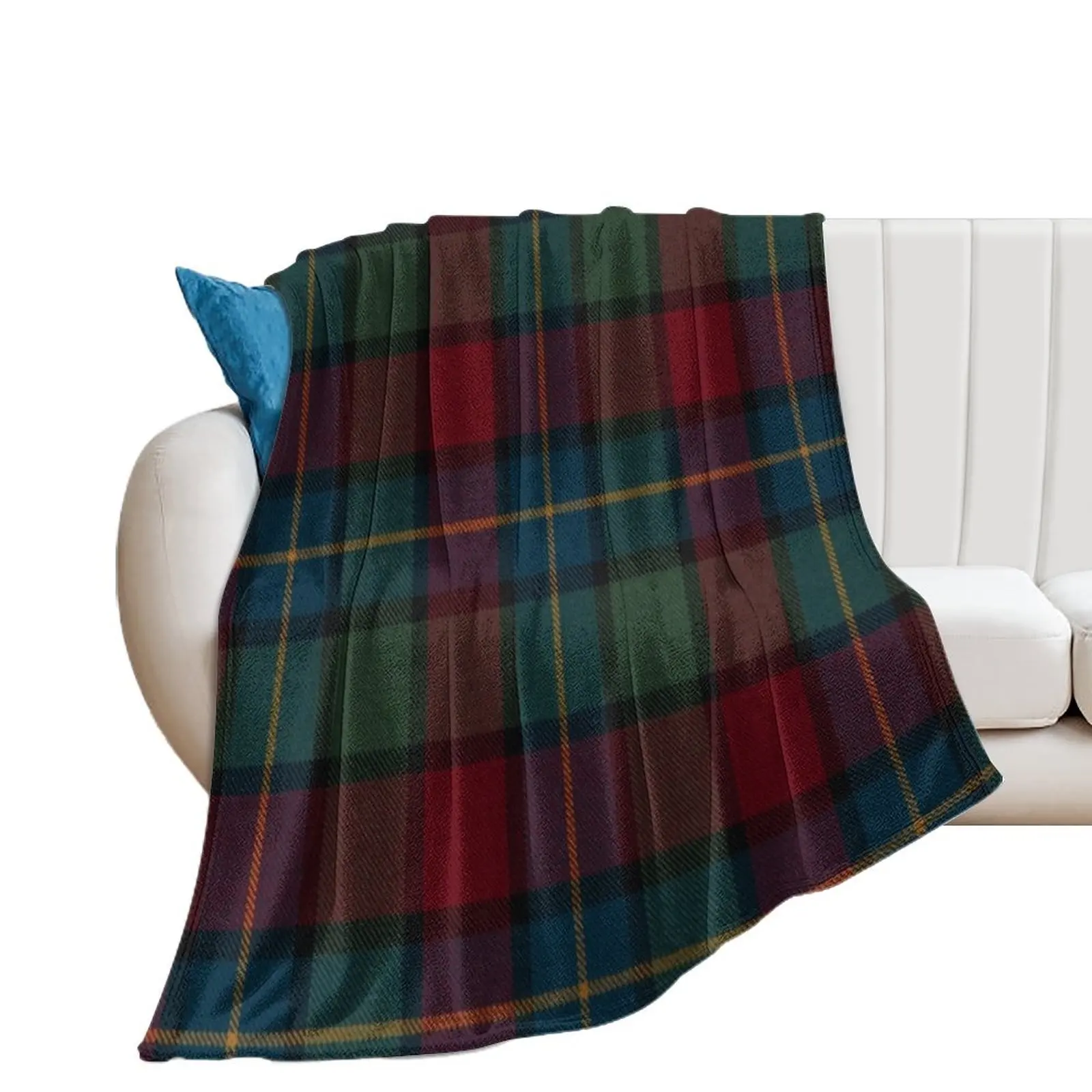 

Kilgour Scottish Tartan Throw Blanket Luxury Moving Hairys Blankets