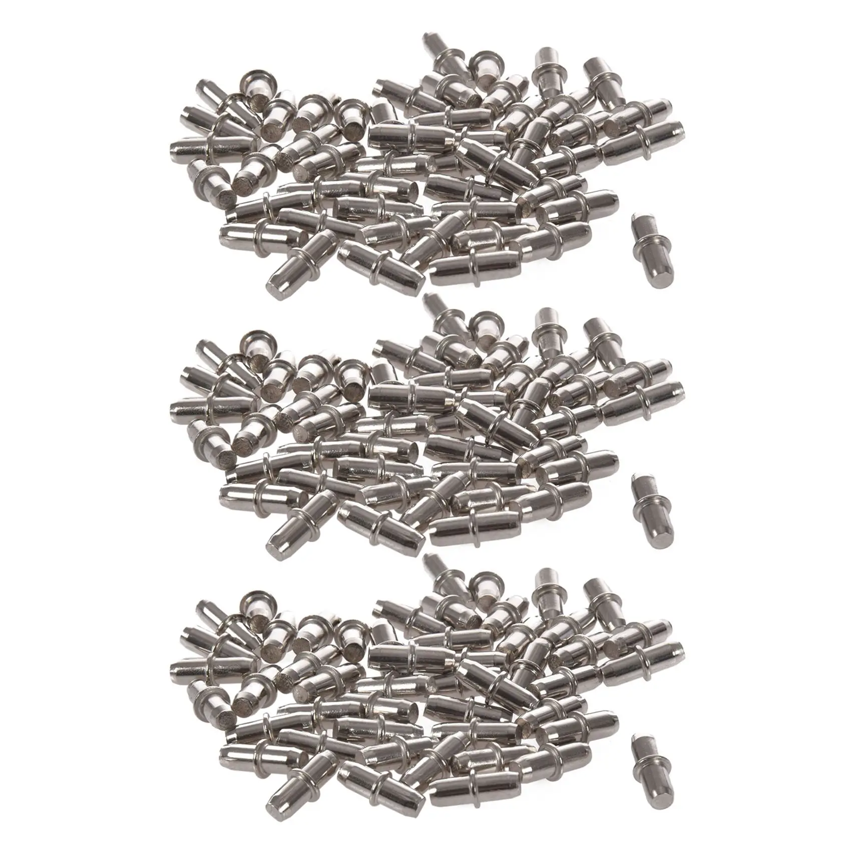 ABBN-150Pc キャビネット食器棚木製チョッピングシェルフサポートピン釘 16X5mm