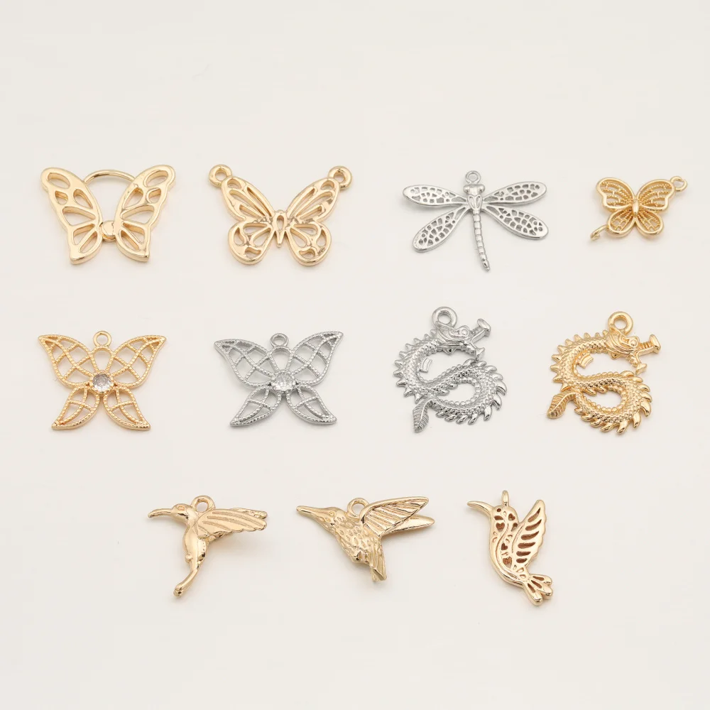 

Cordial Design 50Pcs Jewelry Accessories/DIY Copper Pendant/Hand Made/Genuine Gold Plating/CZ Charms For Bracelets #194343