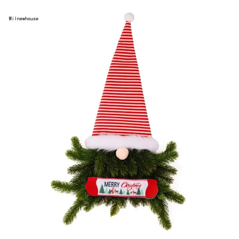 

Holiday Decor for Christmas Tree Quirky Dwarf Door Hanger Faceless Dropship