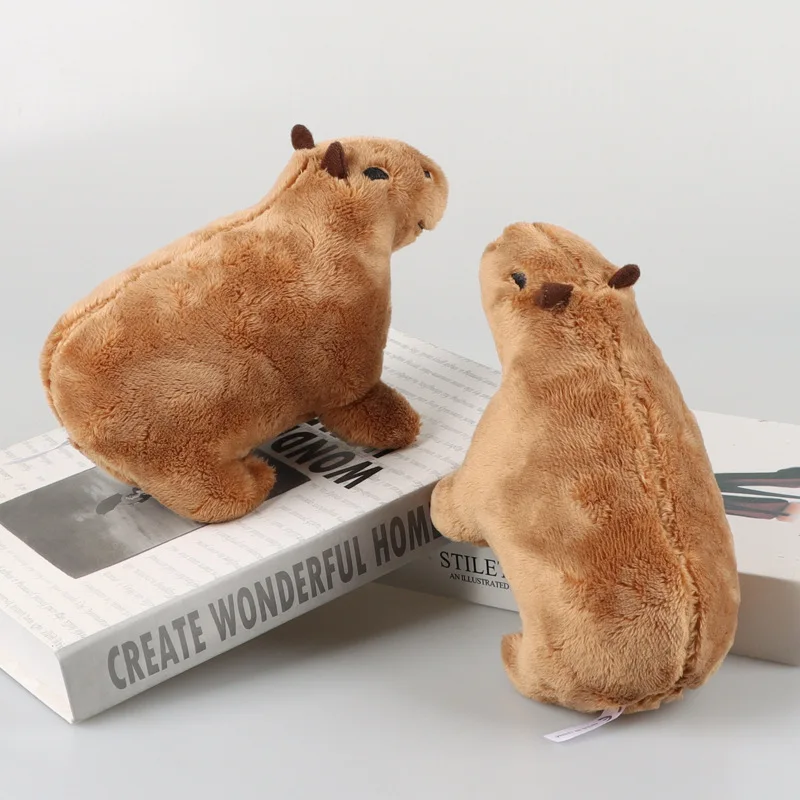 

18cm Capybara Plush Simulation Capibara Anime Fluffty Toy Stuffed Animals Plush Toys Soft Doll Children Birthday Christmas Gift