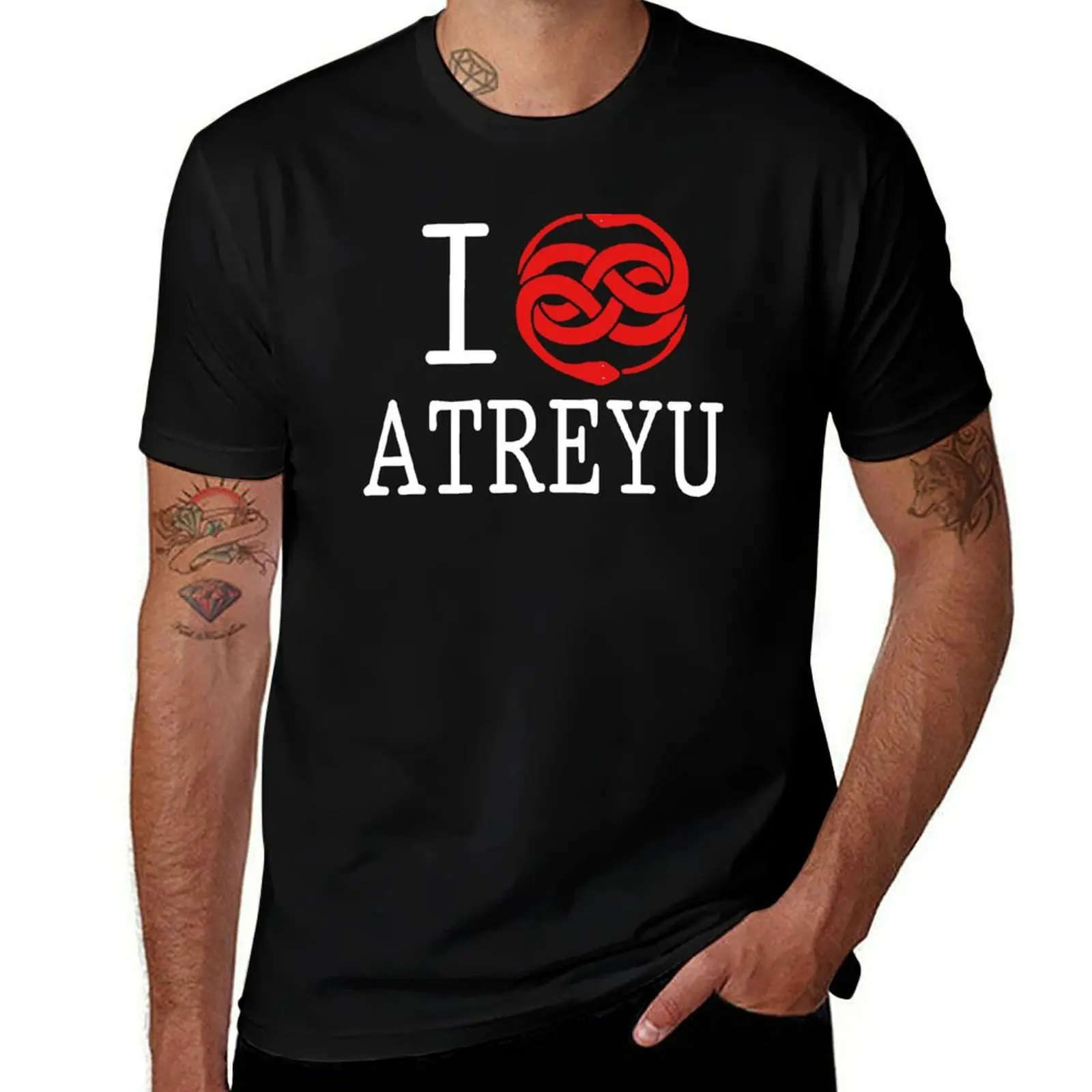 

I (Auryn) Atreyu T-Shirt Basic Lightweight Short Sleeve Tee