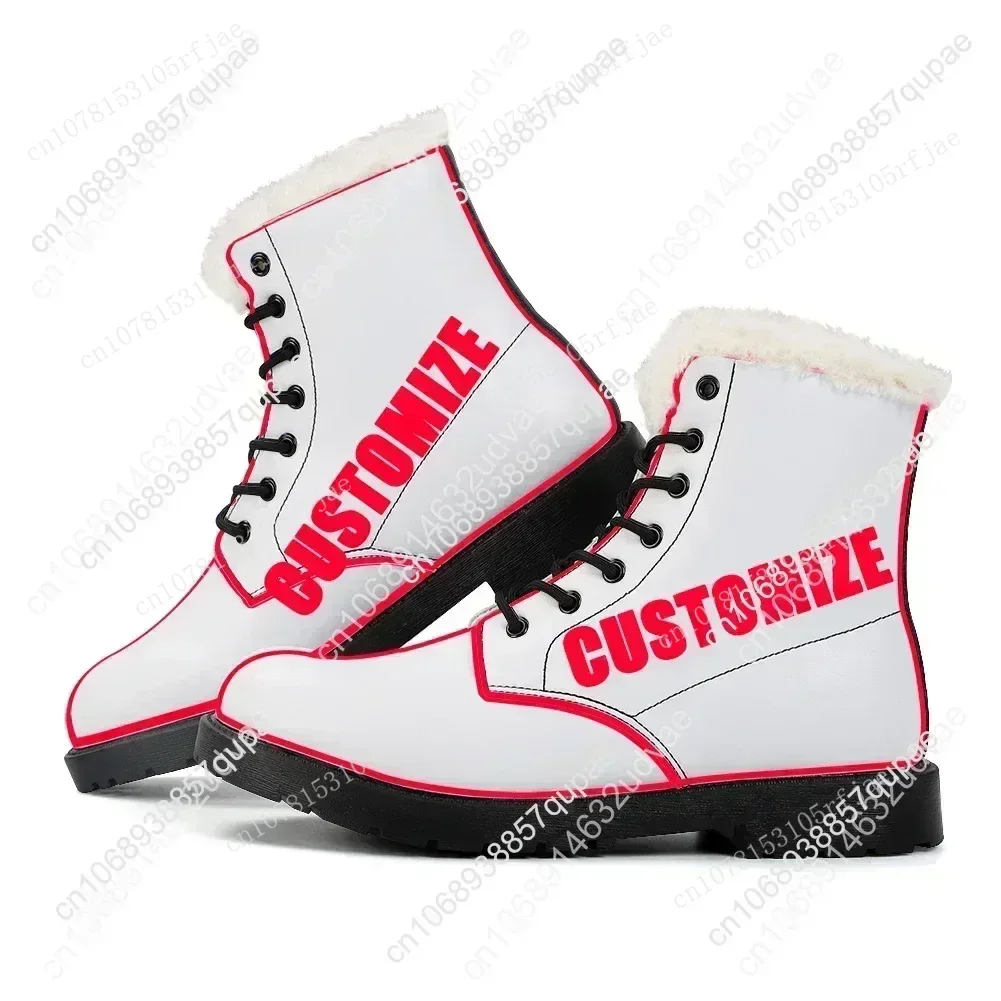 Queens of the Stone Age Rock Band Plush Boots Mens Women Teenager Shoes Casual Boot Light High Quality Couple Customize Shoe