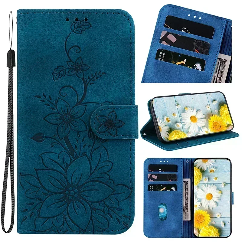 Leder-Handyhülle für Samsung Galaxy A56 A55 A54 A53 A52 A35 A36 A34 A26 A25 A23 A14 A15 A12 A16 A17 5G Kartenfach Brieftaschenhülle