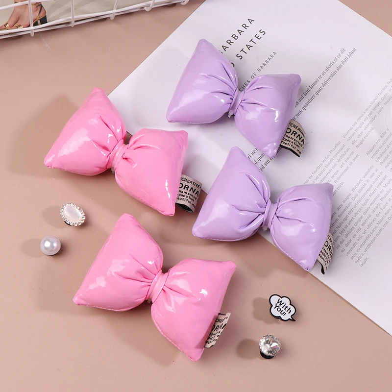 1Set Multiple Colors Bow Shoe Accessories Fashion Elegant Shoe Charms For All-match Vintage Shoe Buckle Decorations Cute Bowtie