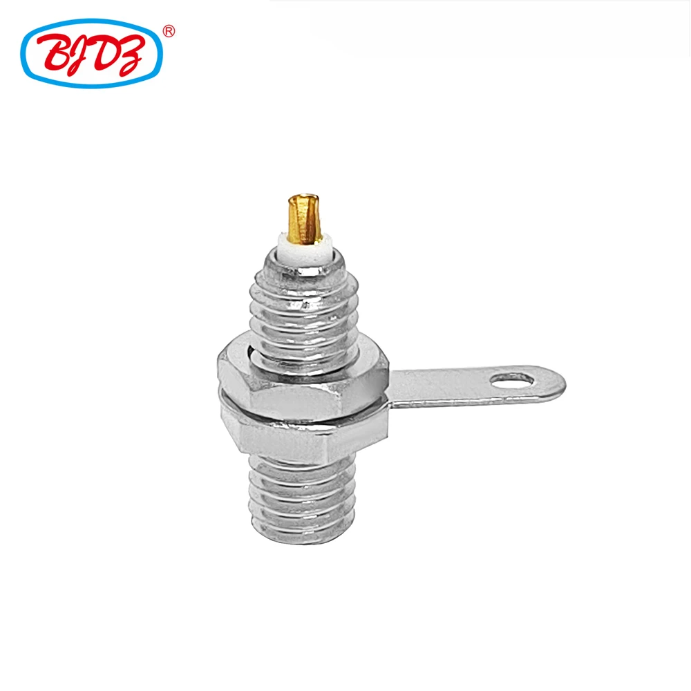 Free Shipping 10PCS 10-32 Female Bulkhead Solder PCB Plate Connector