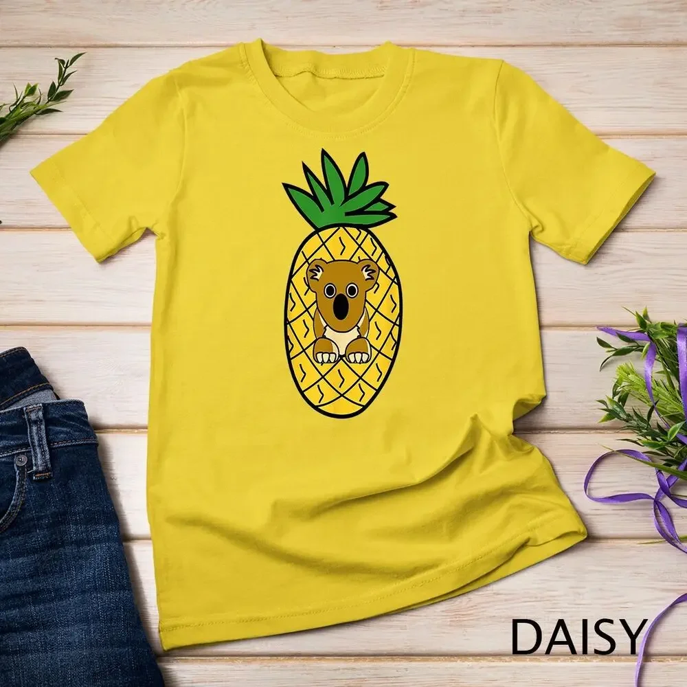 Koala Pineapple Unisex T-shirt image 3