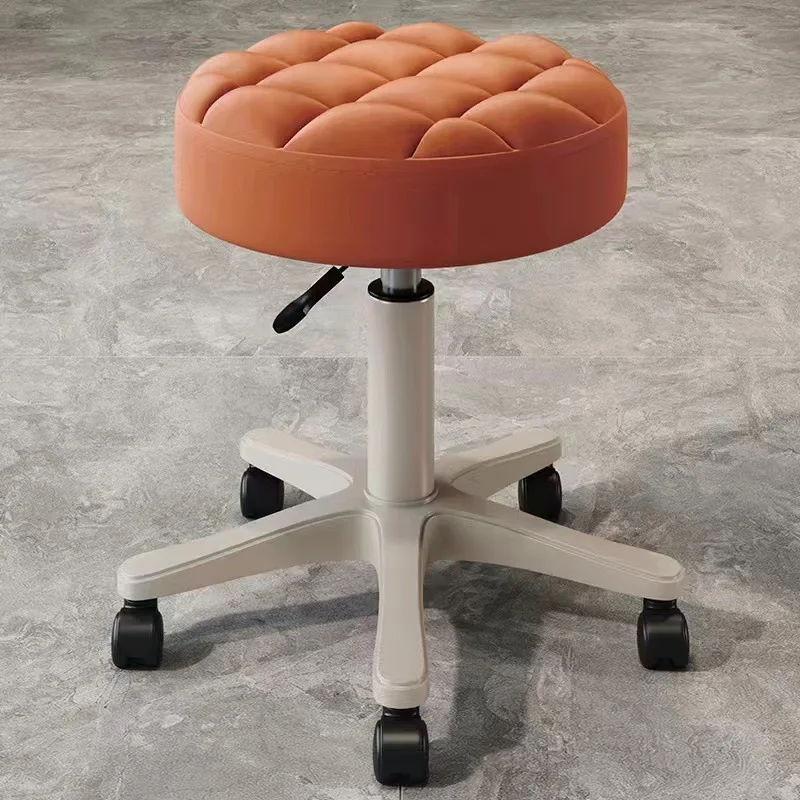 Swivel Backrest Barber Chair Makeup Master for Nail Salon Hairdresser Barber Chair Ergonomic Taburete Beauty Salon Furniture AA