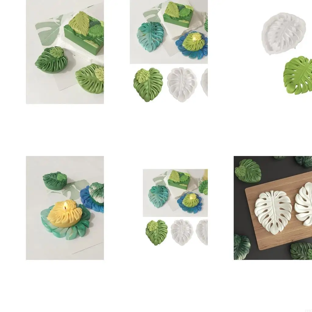 195C Sturdy Silicone Crafting Mold Handmade Silicone Cup Mats Mold for Epoxy Resin Turtles Pattern