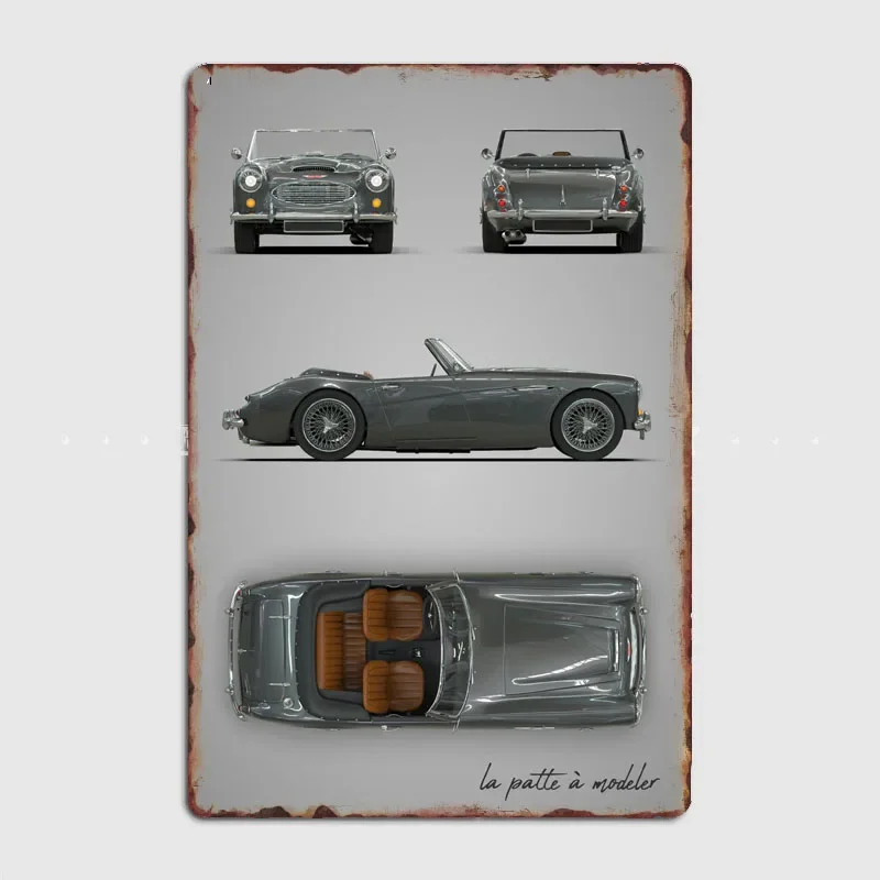 Retro Brands Racing Car Metal Poster Retro Garage Living Room Wall Custom Tin Vintage Home Decor Classic Movie Automobile Sign