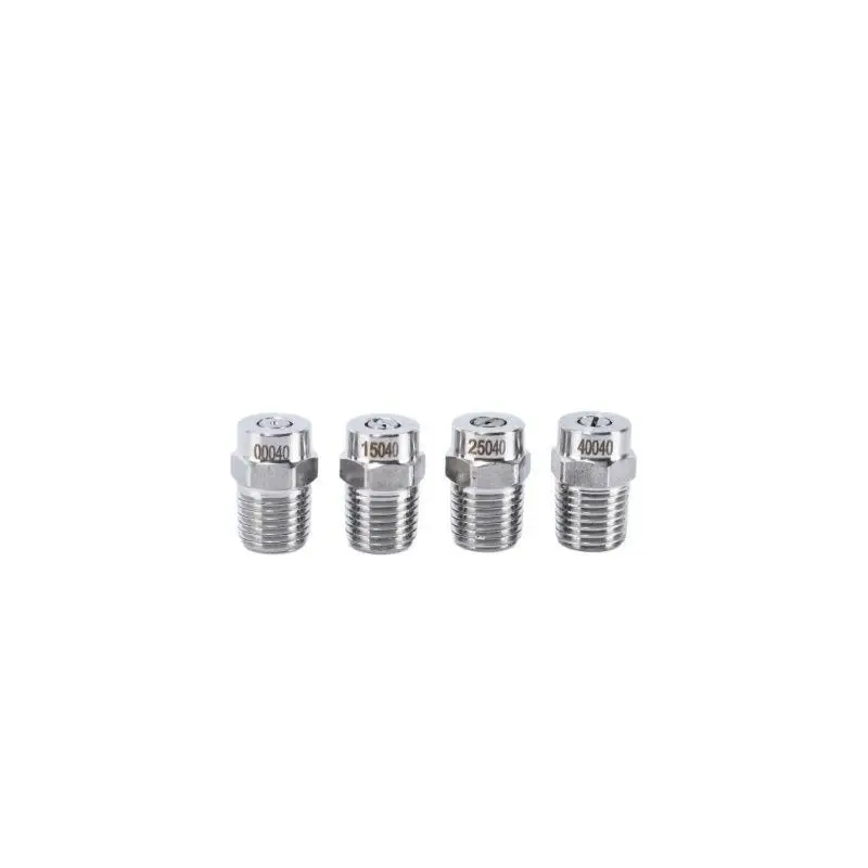 High Pressure Washer Spray Nozzle Tip 0/15/25/40° 1/4 Thread For Water Undercarriage Surface Cleaning Replacement