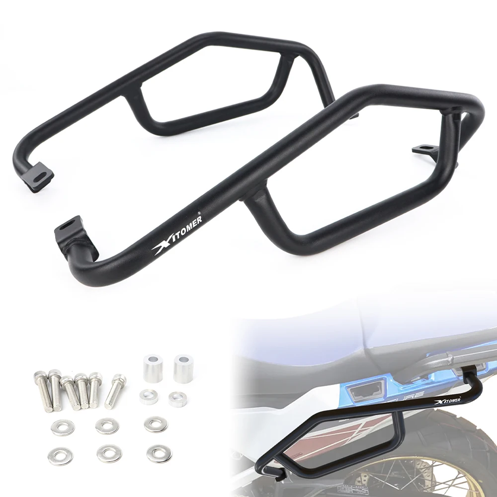 Barras de choque laterales para motocicleta, parachoques de Panel para Honda CRF 1100L Africa Twin 2024-2025, Protector de marco de carenado, Protector de cubierta lateral