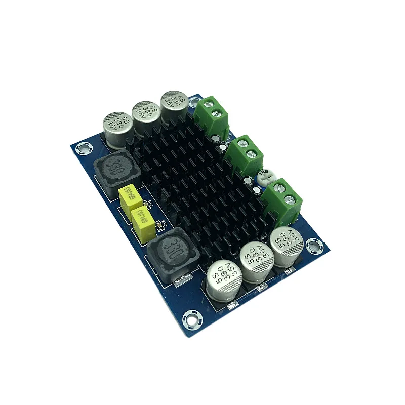 XH-M542 Mono100WDigital Amplifier Board TPA3116D2 Digital Audio Amplifier Board 12-26V