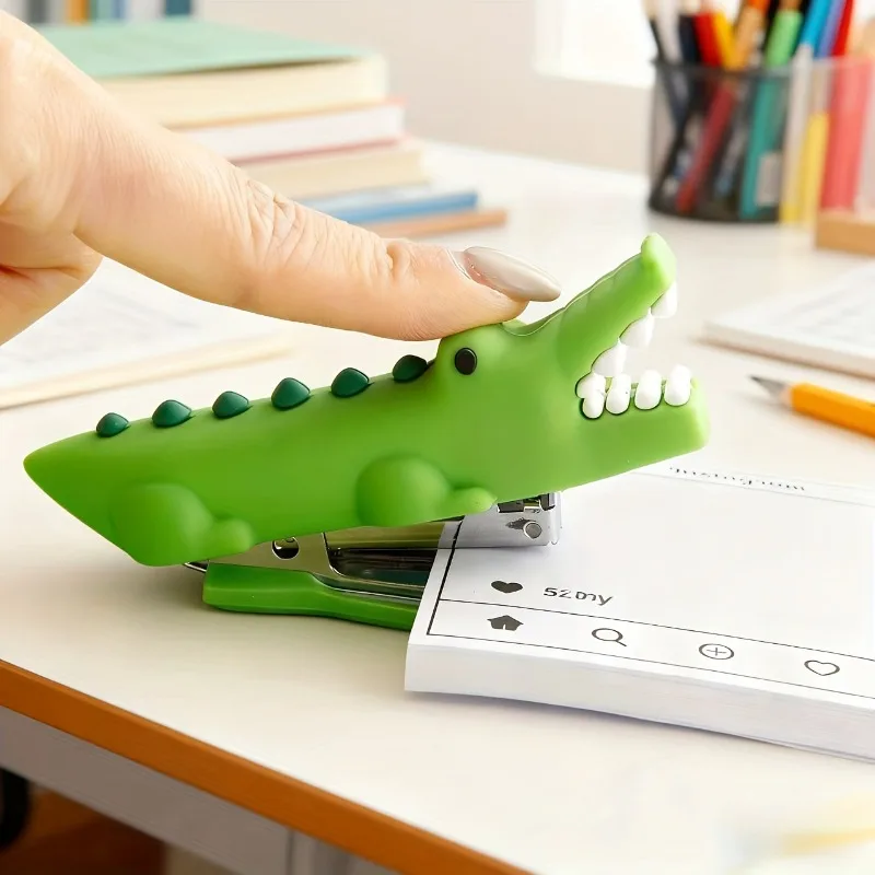 2‑Pack Crocodile‑Shaped Staplers