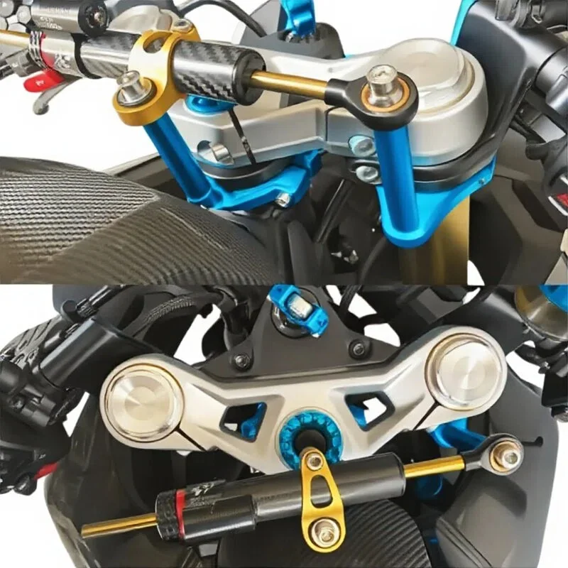 

Motorcycle accessories Steering Stabilizer Damper Bracket Adjustable For Honda CB400SF VTEC 1992-1998 1993-1995 1996 CB 400 SF