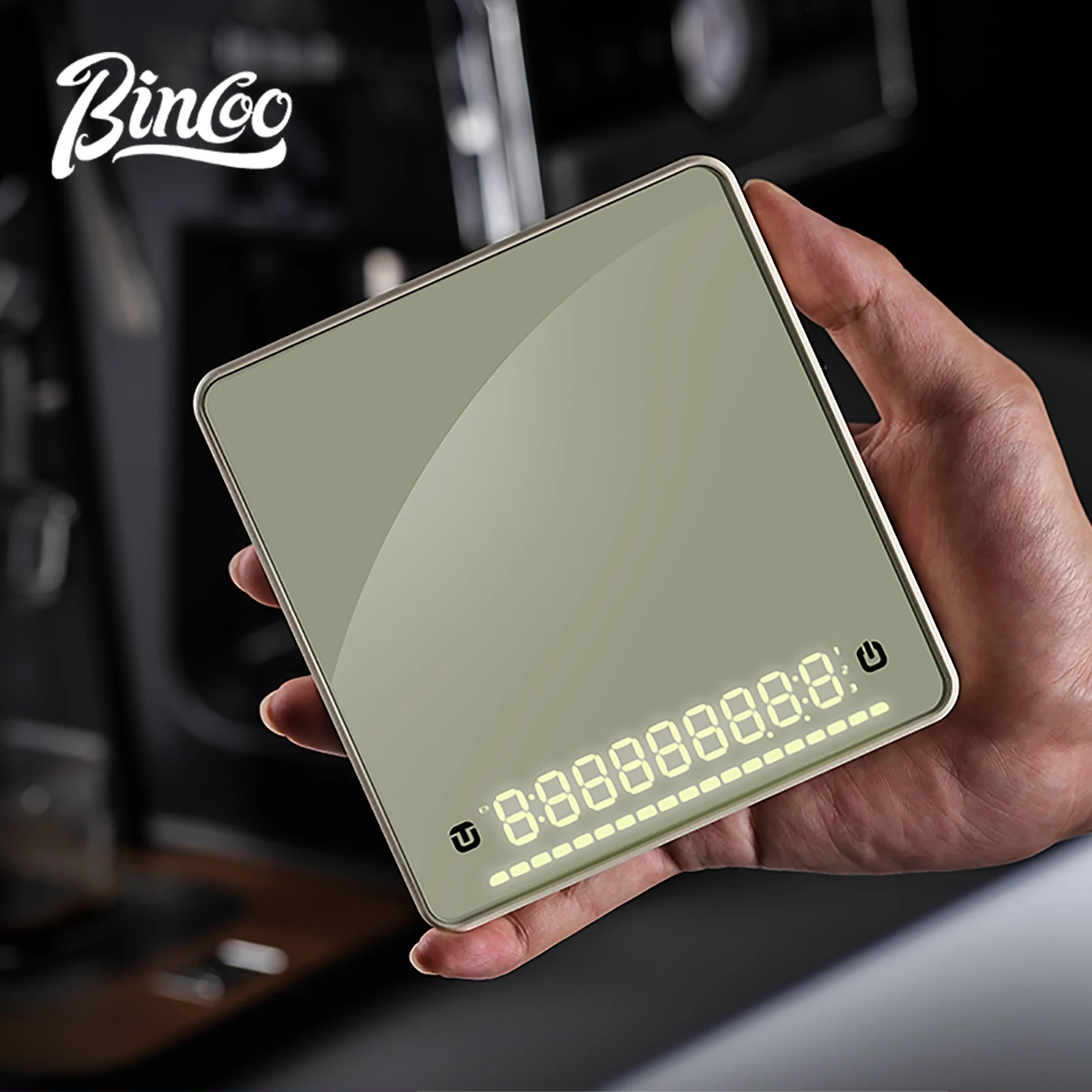 

Умные весы для кофе Bincoo, аккумулятор 600 мАч, 3 режима переключения, 0,1 г, точная зеркальная поверхность для капельного заваривания эспрессо