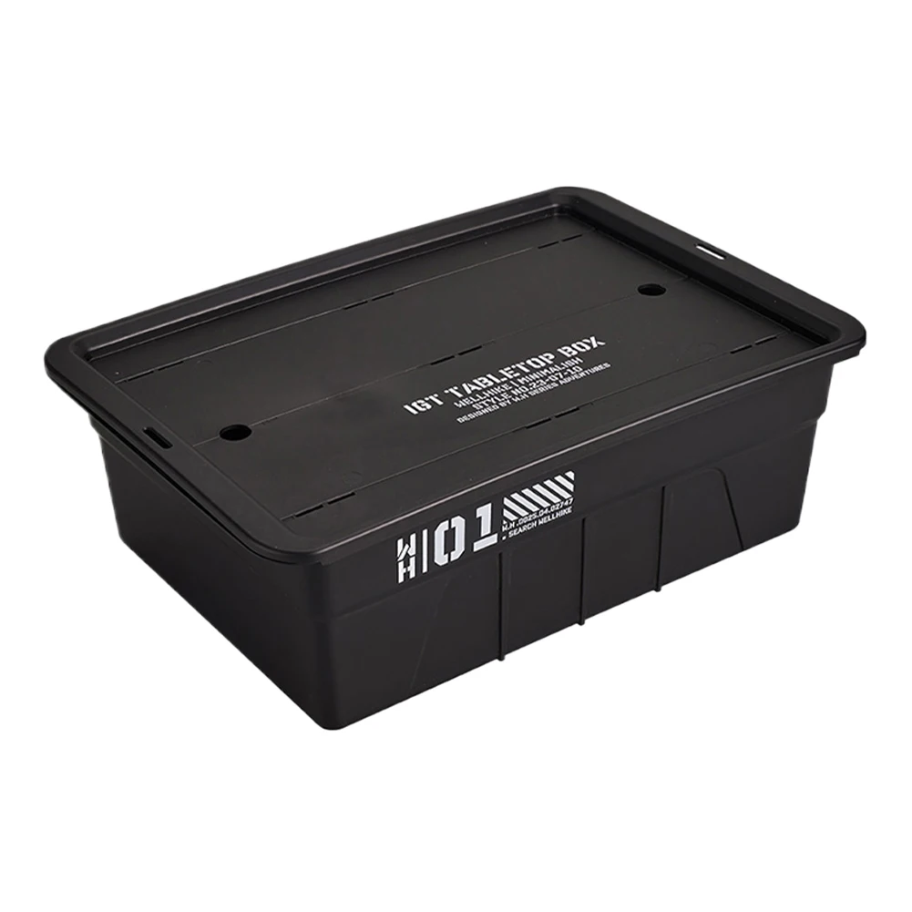 IGT One Unit Tea Tray Multifunctional Table Panel Storage Basket Large Capacity Camping Storage Tea Tray IGT Table Accessories