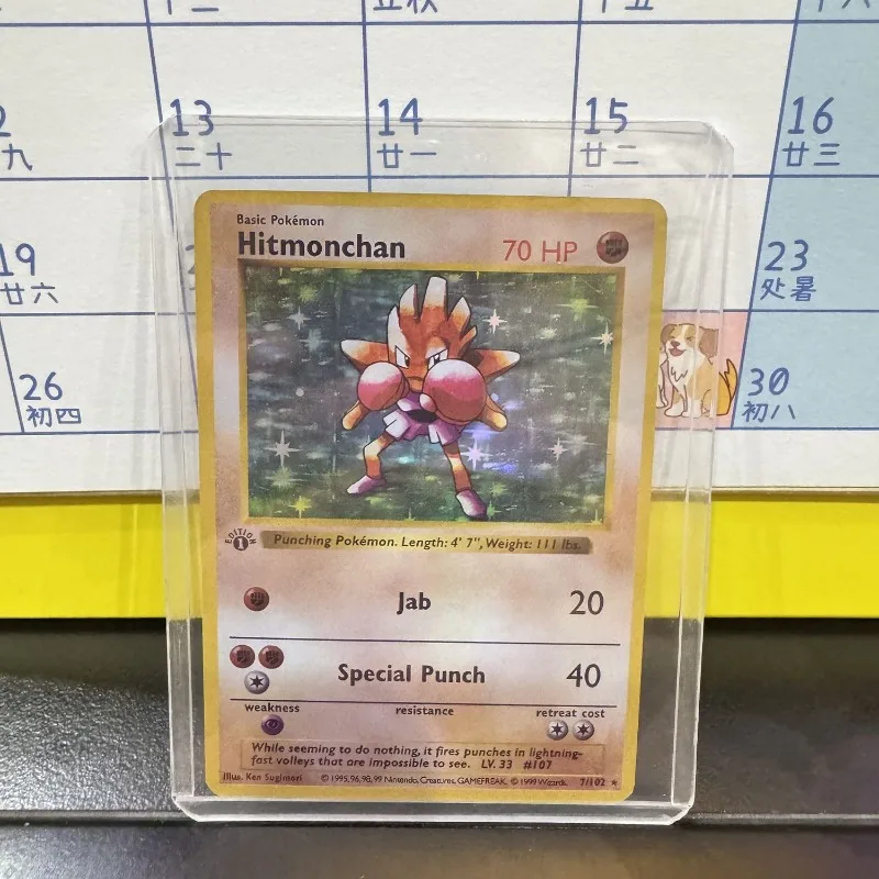 1 pz/set Pokemon PTCG Tasca Fai Da Te Mewtwo Venusaur Charizard Auto Controllo Raccogliere Firma Trading Flash Card Anime Del Fumetto Regalo