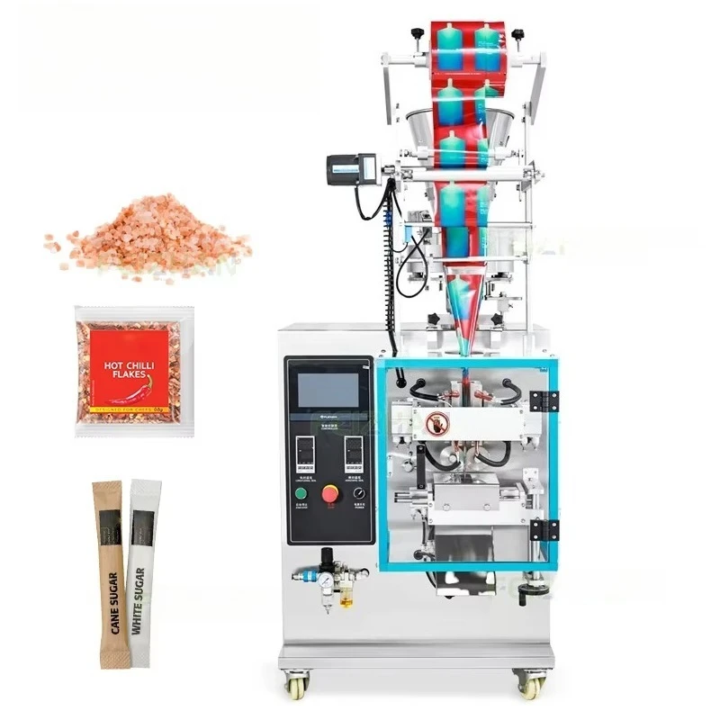 Automatic Measuring Cup Weighing Filler Matcha Powder Sachet Stick Candy Granule Filling and Sealing Machine