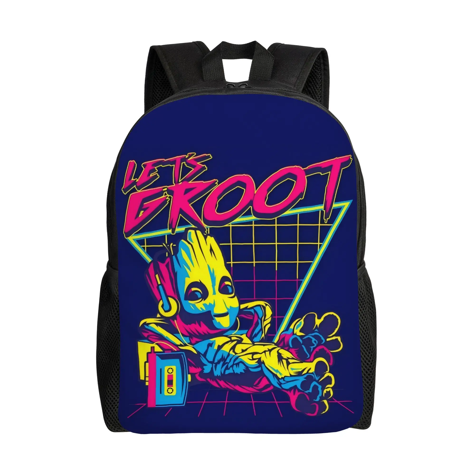

Back to school season Groot Rucksack Marvel Students Solid Backpack