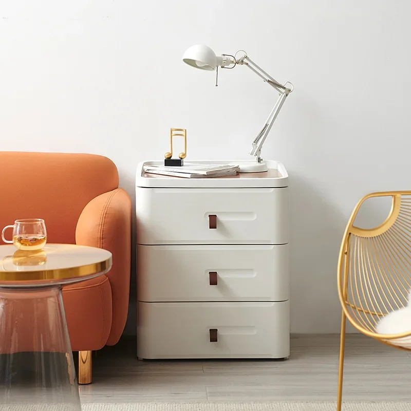 Storage drawer type living room bedside bedside table, simple storage arrangement rack
