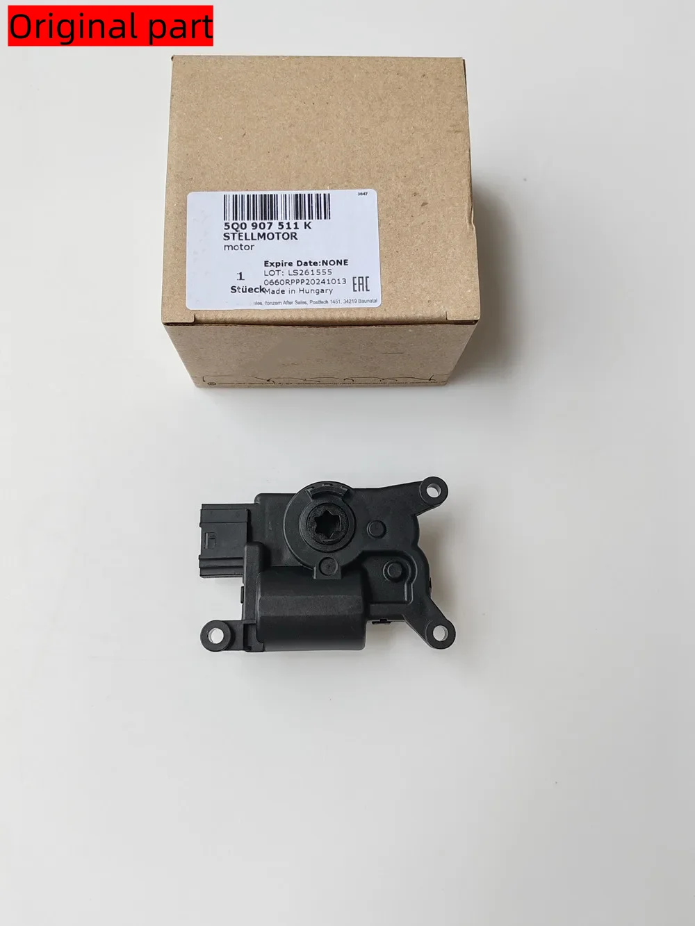 

OEM # 5Q0907511K / 5Q0 907 511 K Brand New HVAC Flap Servo AIR Motor Actuator For VW Golf 7 2013-2019 For Audi Seat Skoda