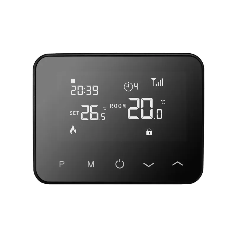 WiFi Room Thermostat Large LCD Screen RF Wireless Connecting Energy Saving Feature Boiler Heating/Cooling System Made